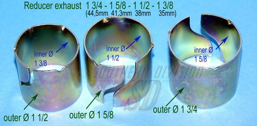 D1172 exhaust reducing bush - d1172,