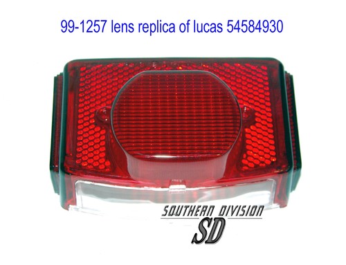 1257 rücklichtglas rear - 99-1257,