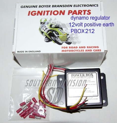Boyer regulator dynamo 12 - dynamo, e3
