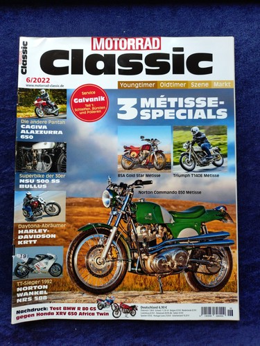 Motorrad classic 2022 bsa - motorrad,